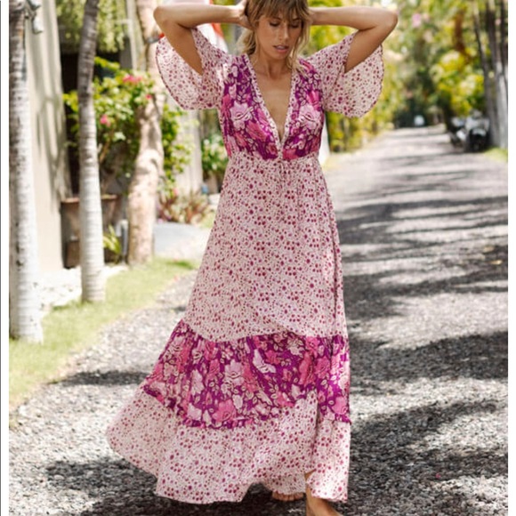 winona maxi dress spell